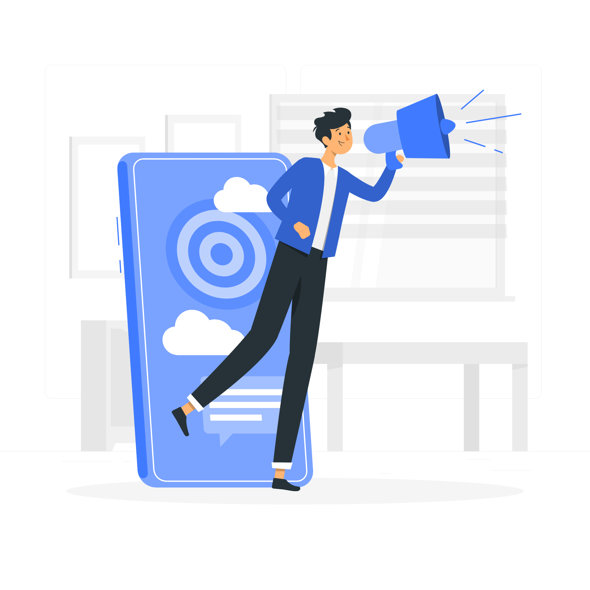 Illustration eines UX/UI-Designprozesses